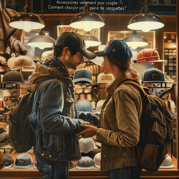 Accessoires pour vêtement pour couple : comment choisir une paire de casquettes ?